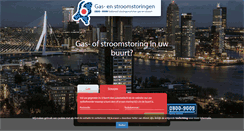 Desktop Screenshot of gasenstroomstoringen.nl