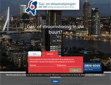 Tablet Screenshot of gasenstroomstoringen.nl